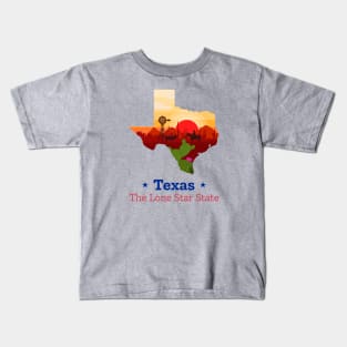 Texas The Loan Star Kids T-Shirt